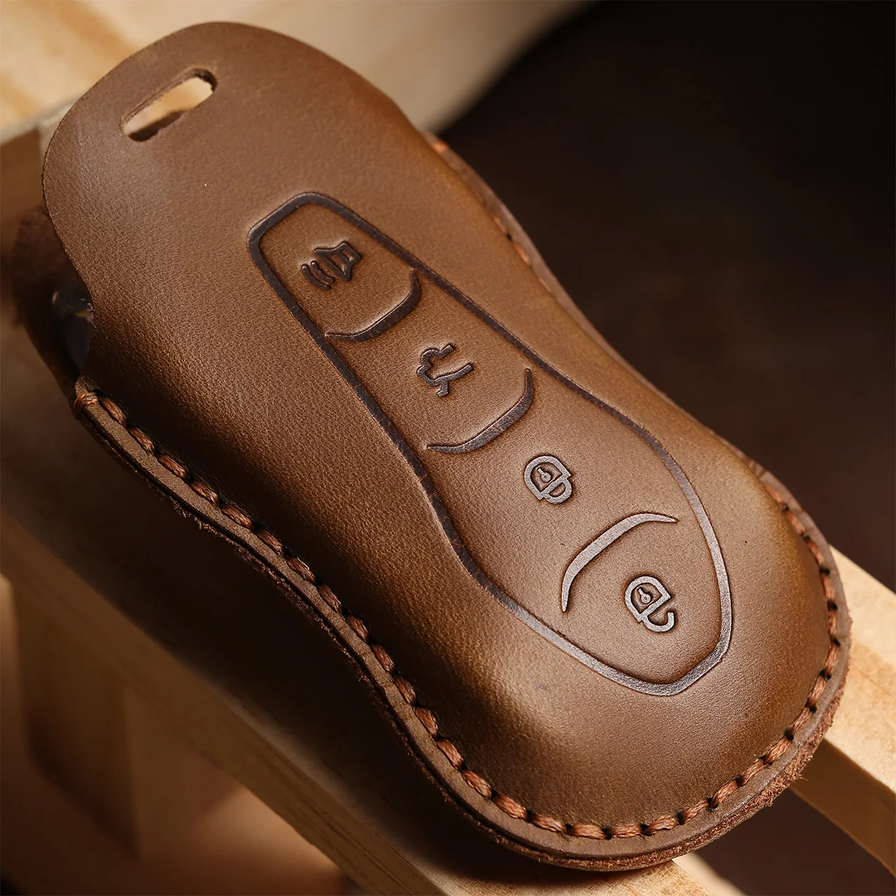 4-Button Car Key Fob Cover Case Protector
