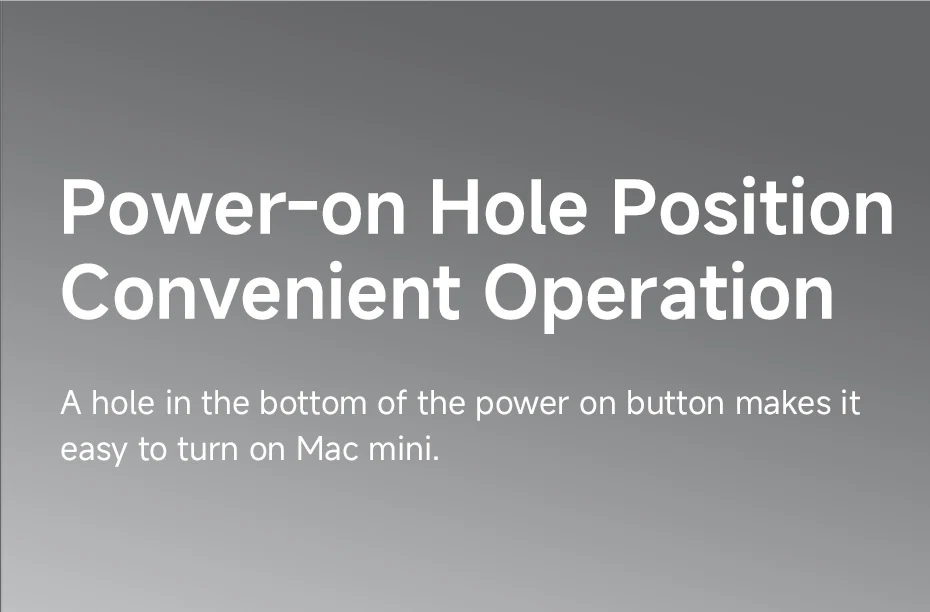 Transparent Dust-proof Stand for Mac mini M4/M4 Pro Hagibis