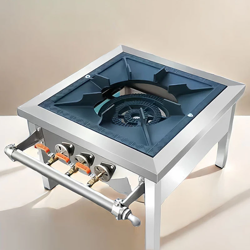 Energy-Saving Gas Stove Short Footed Stove Hand Ignition Commercial Household Single Gas Dual Ring LPG/Natural gas stove