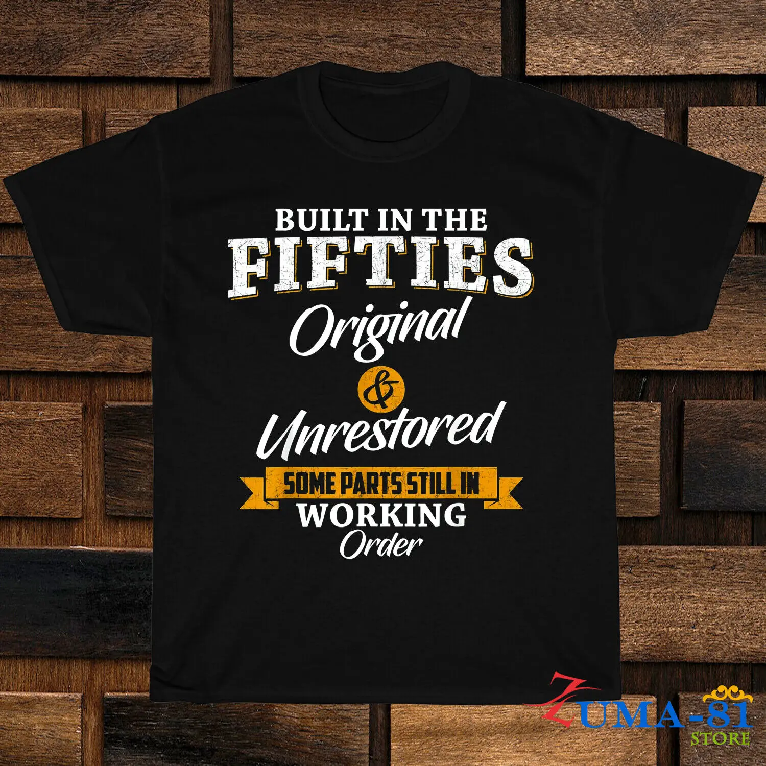 T-Shirt Da Compleanno Anni '50 Anni '50 Integrata Taglia Usa 5Xl Maniche Lunghe O Corte