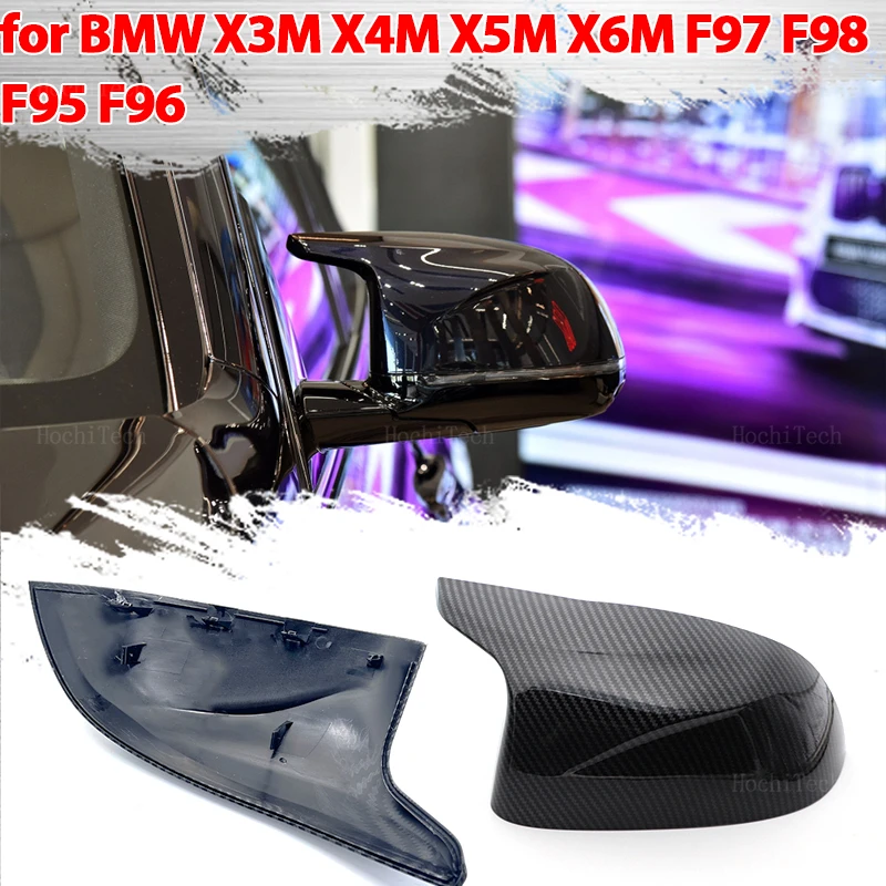 

Rearview Mirror Cover Wing Side Rear view Mirror Cap Fit For BMW X3M F97 X4M F98 2019-2023 X5M F95 X6M F96 Accessories