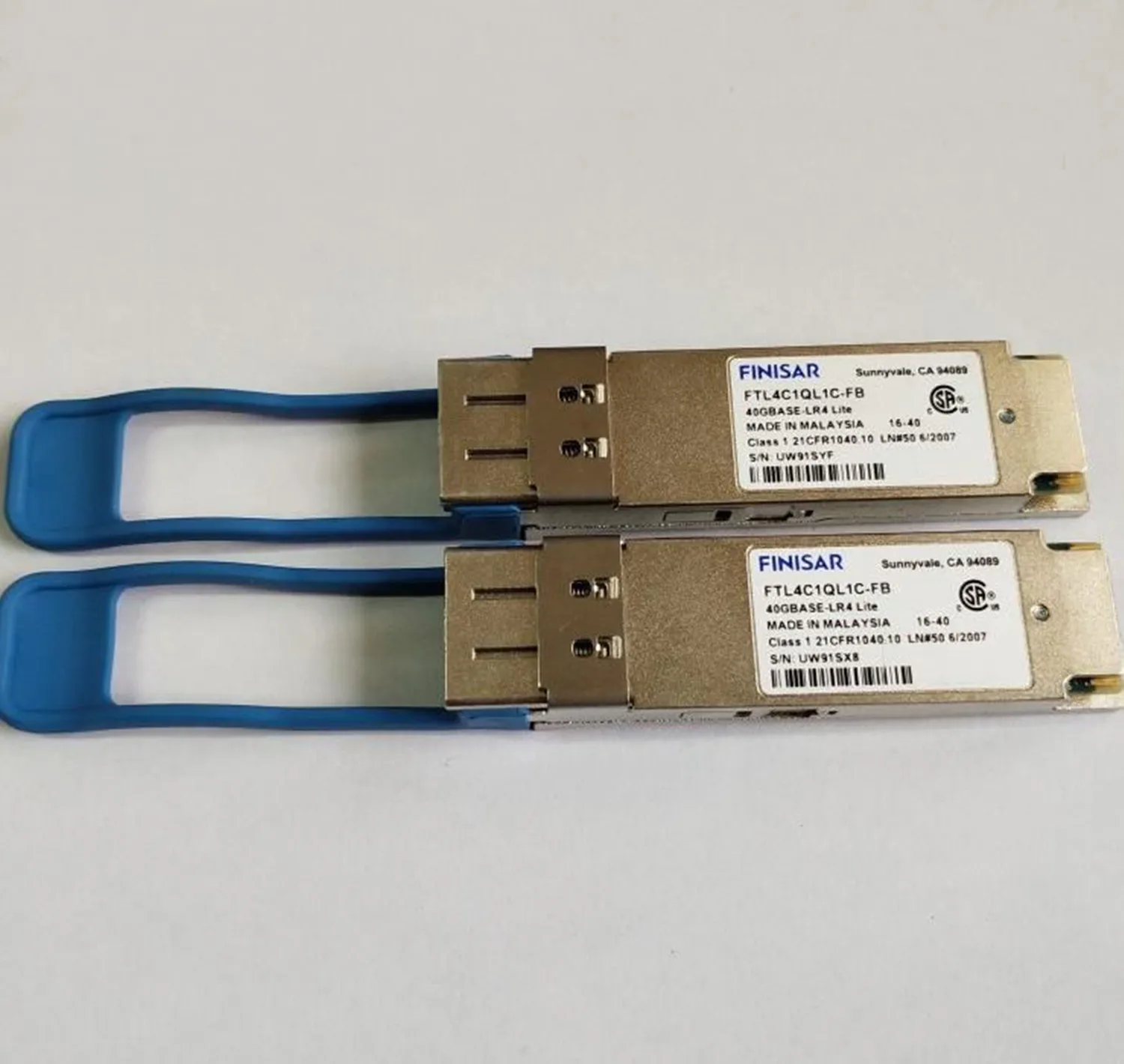 Finisar QSFP Module 40G 2KM Fiber Transceiver FTL4C1QL2C-FB/FTL4C1QL1C-FB/FTL4C1QL1L/QSFP 1310nm 40GB 2km LC 0 to70°C