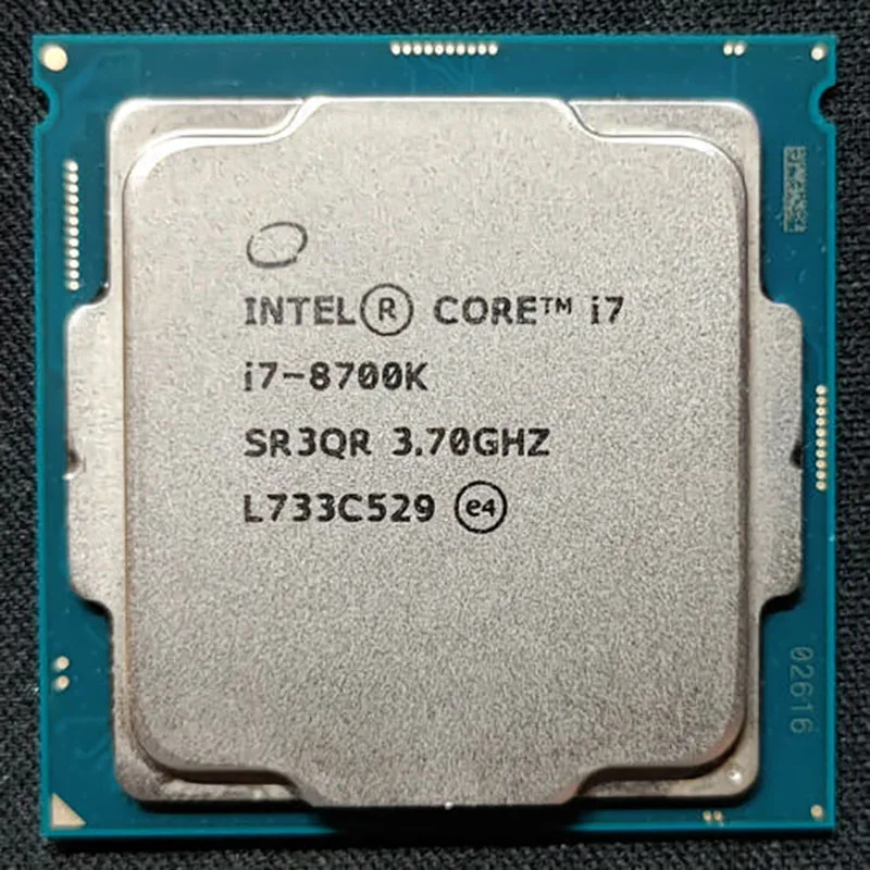 CPU(i7-8700K)、メモリ(8GB*2)、M/Bセット(送料込、動確認) （Intel 