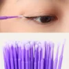 100pcs Paint Micro Brush Head Mini Car Cleaning Detail Brush Multi-Purpose Brush Eyelash Extension Cleaning Swab Makeup Tool 5
