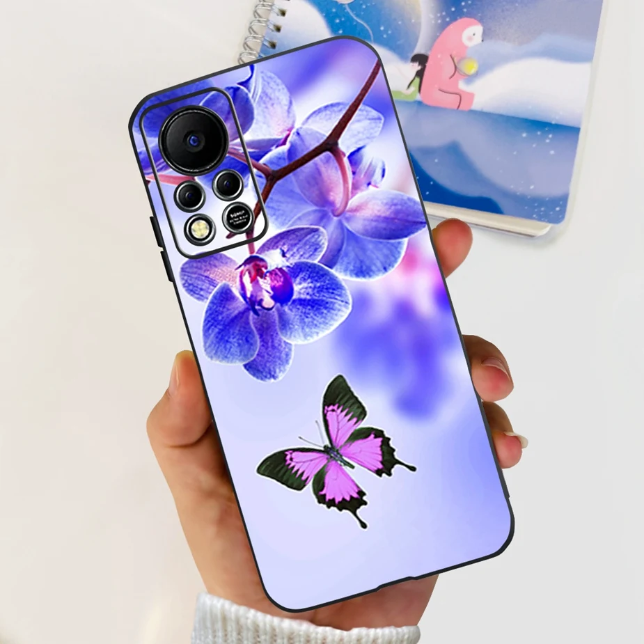 Stylish Painted Soft Silicone Slim Phone Case with Bumper