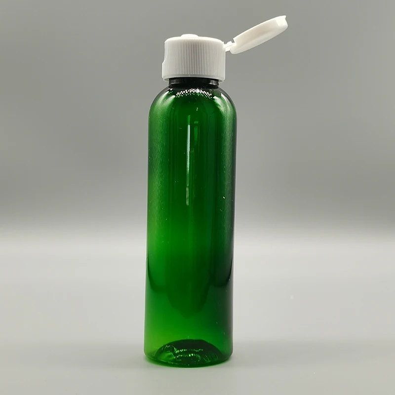 white lid green PET