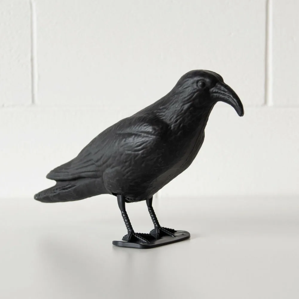 Pigeon Scarer Life Size Decoy Crow Pest Control Repellent Deterrent Scarecrow bird repellent decoy