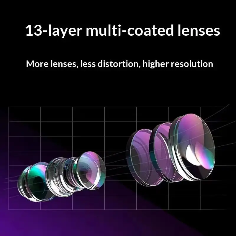 Nuovo Fotorgear 400mm Pro Obiettivo Super Teleobiettivo per Cellulare 8X Senza Vignettatura Convertitore Teleobiettivo per iPhone Xiaomi Vivo Huawei - Image 4