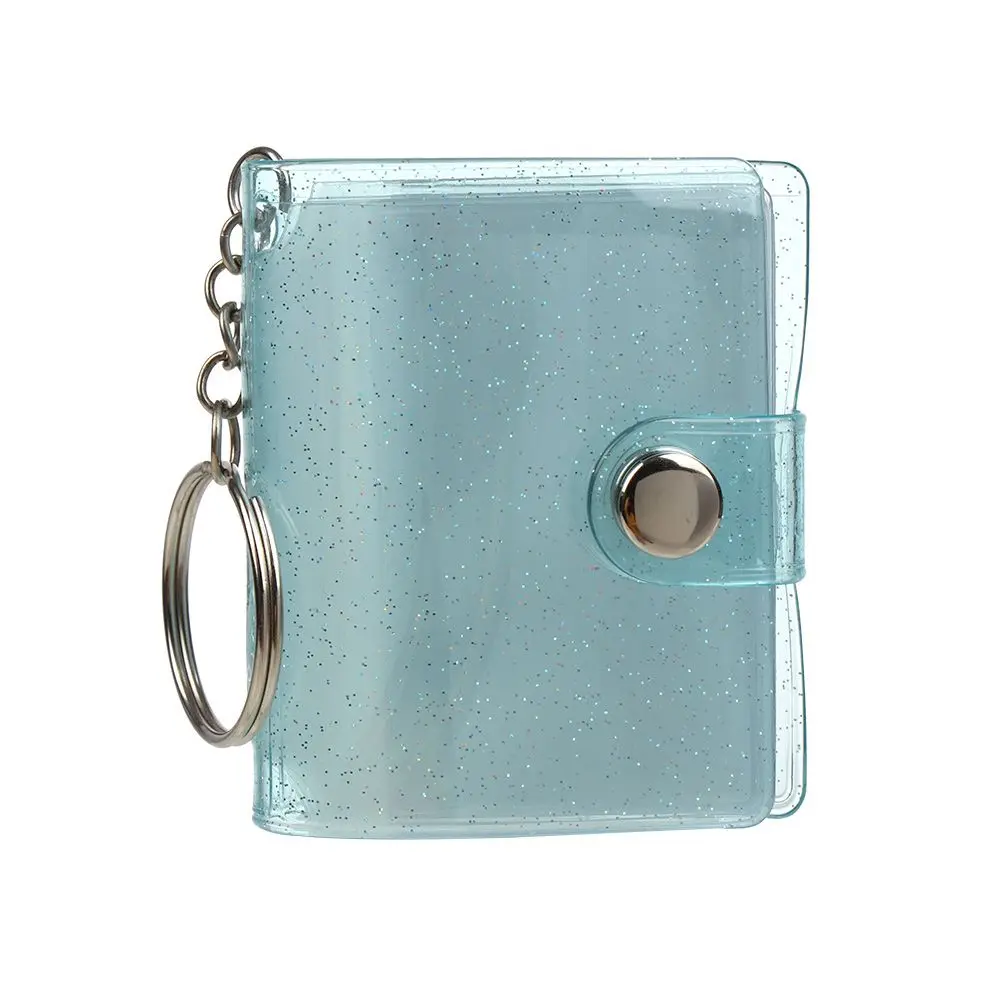Photocard Protector Photo Album Photocards Collection Photocard Holder Photo Card Holder Trading Card Binder 2 Inch Binder Photocard Holder 20 Pockets Photo Album Card Collect Book Idol Small Card Collection Hand Account Book Key Chain