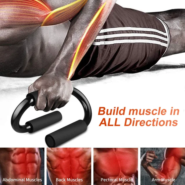 손목 보호 기능이 있는 푸시업 바: 홈 운동을 혁신하는 피트니스 솔루션