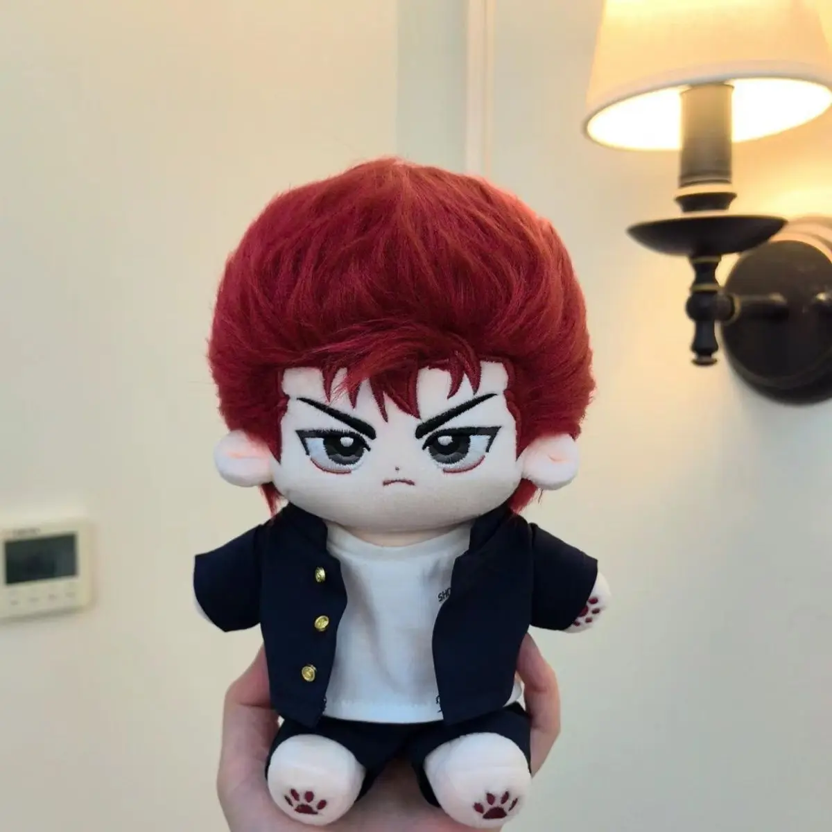 

Лидер продаж, Симпатичный хлопковый набивной наряд для мальчиков, 20 см