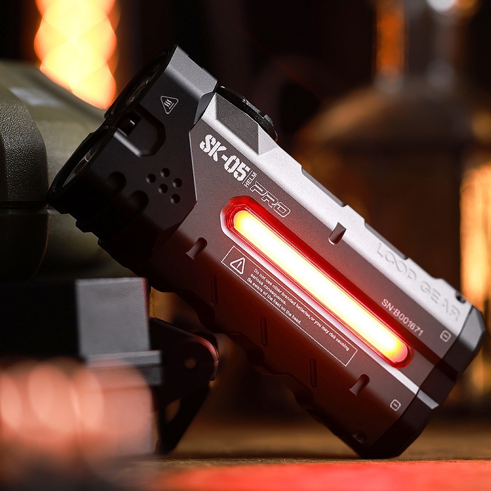 LOOP SK05 Pro Upgrade Version LED Flashlight 4360LMS High-Powered Magnetic Multi-functional Torch for Outdoor Enthusiasts Hiking