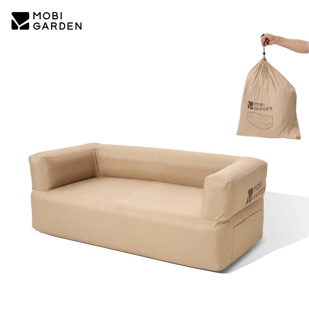 MOBI GARDEN ポータブル屋外ソファ,キャンプ用エアベッド,ポータブル 
