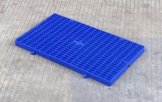 Pallet Plastica 30x30x5cm HDPE - Griglia Antiscivolo Per Magazzino O Garage
