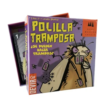 Mogel Motte Polilla Tramposa Cards Board Game Devir-game moth cheate /Royal Xiaoqiang Cheating Moth Cards 1