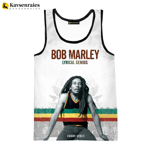 2022 Fashion Singer Bob Marley Vest Women Fitness Men Tank Tops Sleeveless  Funny Undershirt Cosplay Black Reggae Music Shirt| | - AliExpress