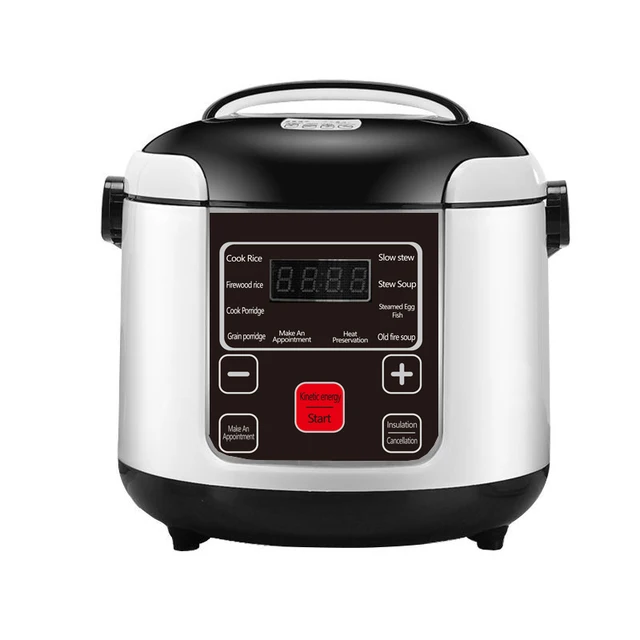 Autocuiseur Électrique 12V 24V pour Voiture et Camion, Multicuiseur avec Minuterie et Réservation, Chauffage Alimentaire, Cuisson, Cuiseur Vapeur, Marmite à Soupe et Ragoût 1