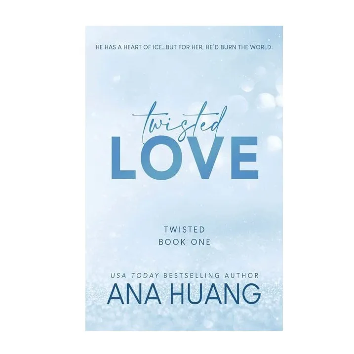 Ana Huang의 Twisted 시리즈 4권/세트, 사랑/게임/증오/거짓말 포함 단행본 영어 소설 도서