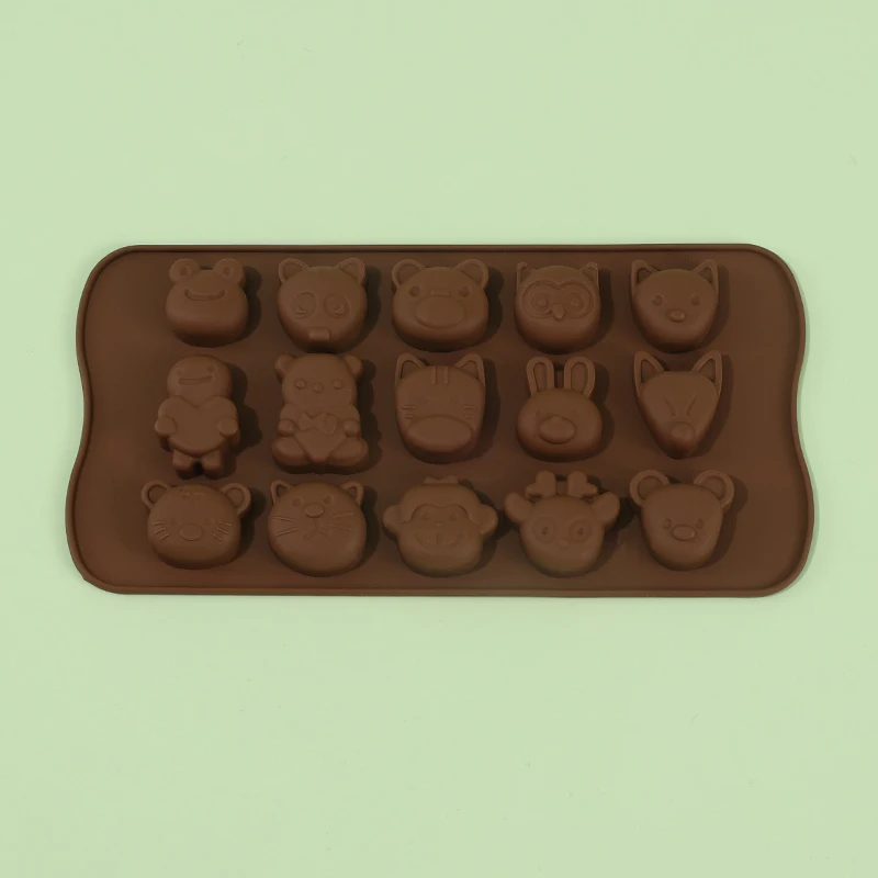 Animal Series Fondant Silicone Mold Craft Cake Decorating Tools Chocolate Pastry Tool Baking Mold Ice Tray