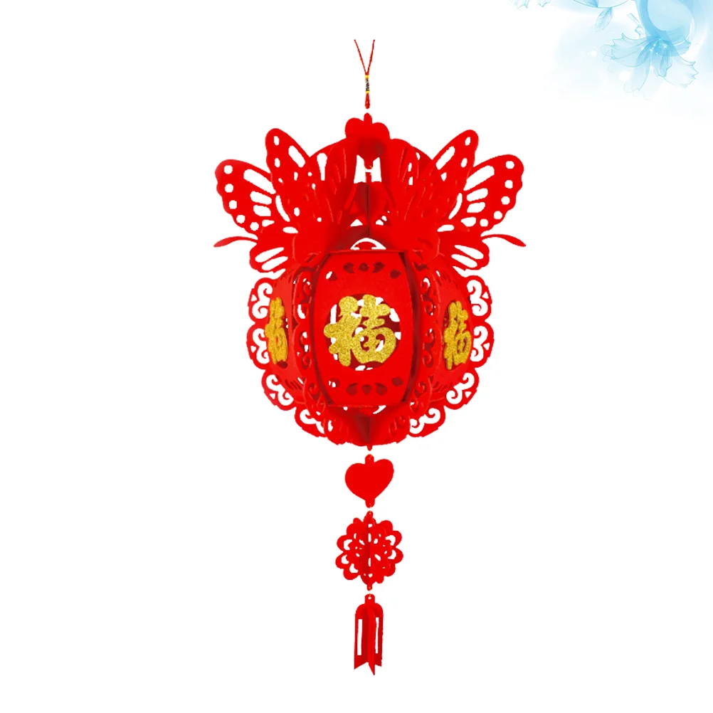 

Spring Festival Supplies Christmas Decorations Hanging Lantern Light Red Lanterns