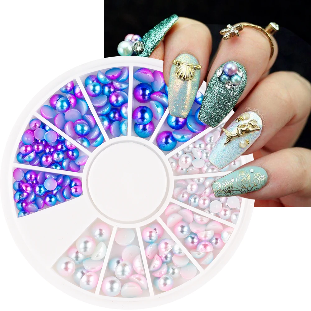 Nail Rhinestone Small Irregular Crystal Gems Beads Mixed Color Stone  Manicuring 3d Nail Art Decoration In Wheel Nail Accessories - Rhinestones &  Decorations - AliExpress