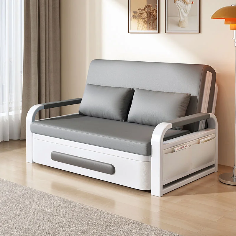 Sofá cama plegable telescópico multifuncional de doble uso, moderno, para apartamento, dormitorio, sala de estar, Hotel, superventas