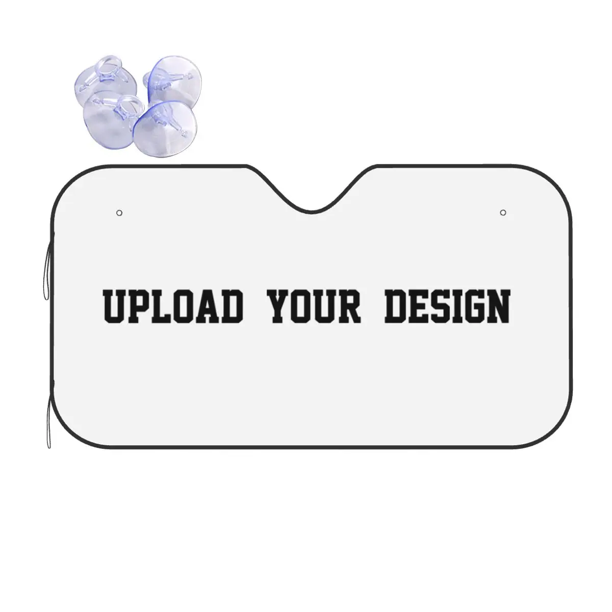 

Custom Photo Windshield Sunshade 76x140cm Personalized Pictures Foils Sun Visor Blinds