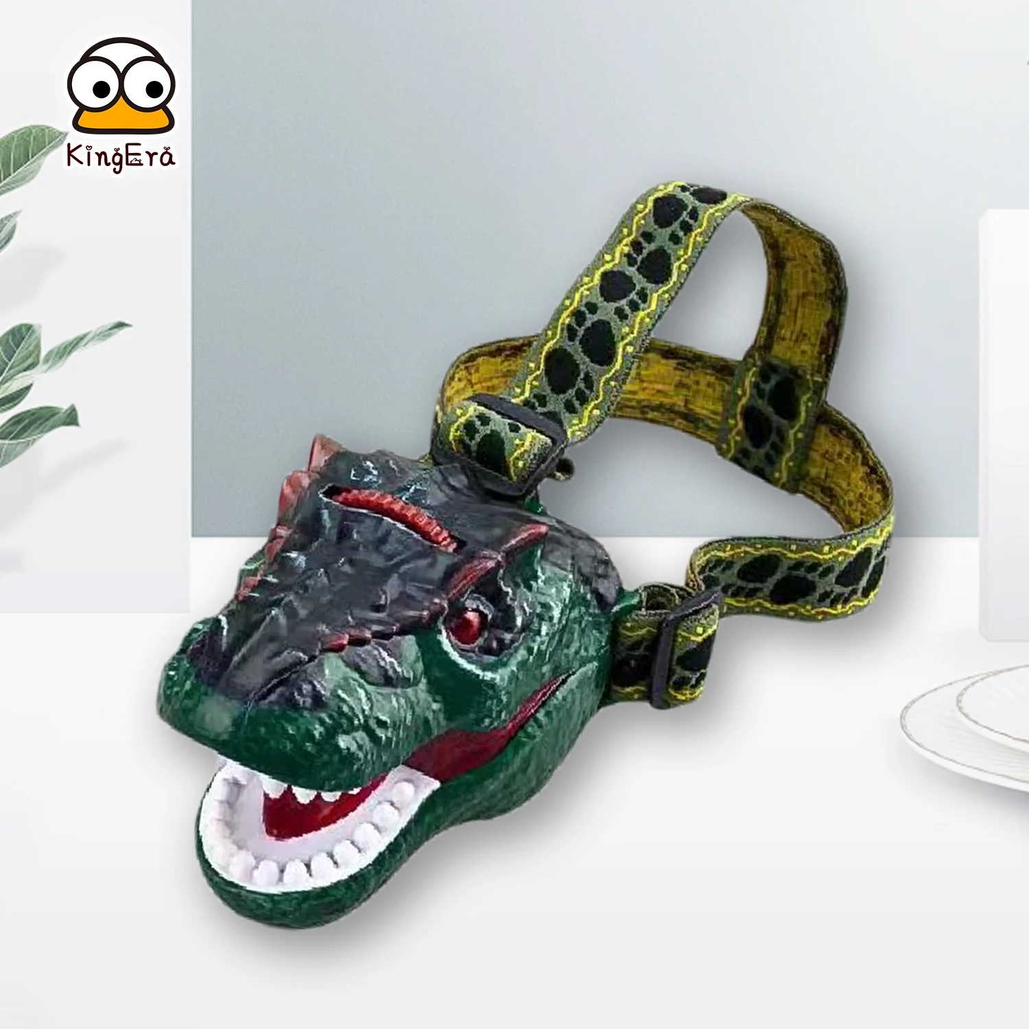 KingEra 키즈 헤드램프, 공룡 LED 헤드램프
