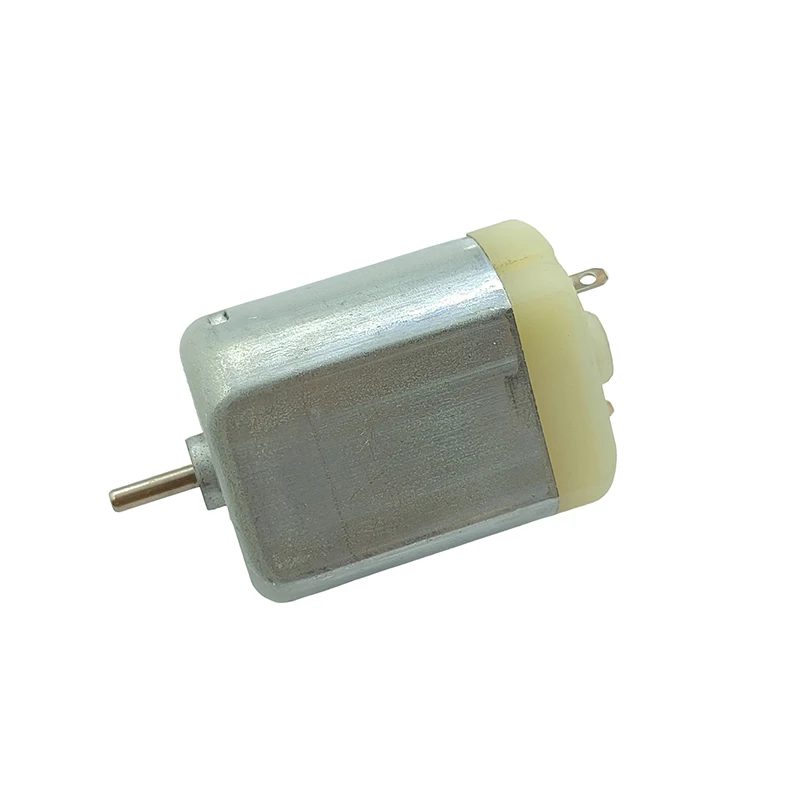 미니 280 모터 DC 12V 고속 카본 브러시 마이크로 전기 모터(24mm 스플라인 샤프트 포함) DIY RC 모델용