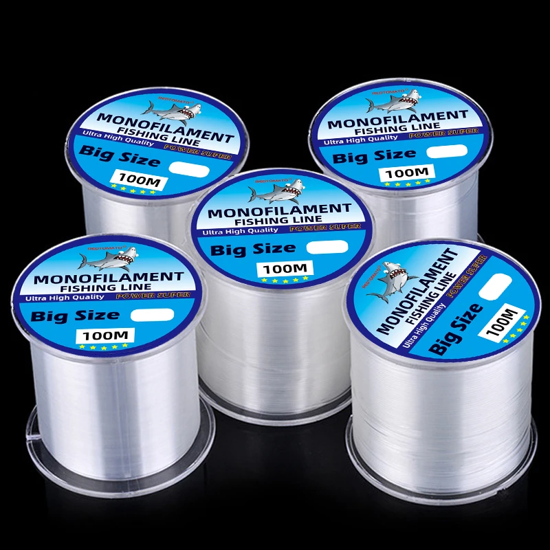 Ligne De Pêche Nylon Extra épais – 100 Mètres – Ø 2/2,5/3 Mm – Bateau & Mer