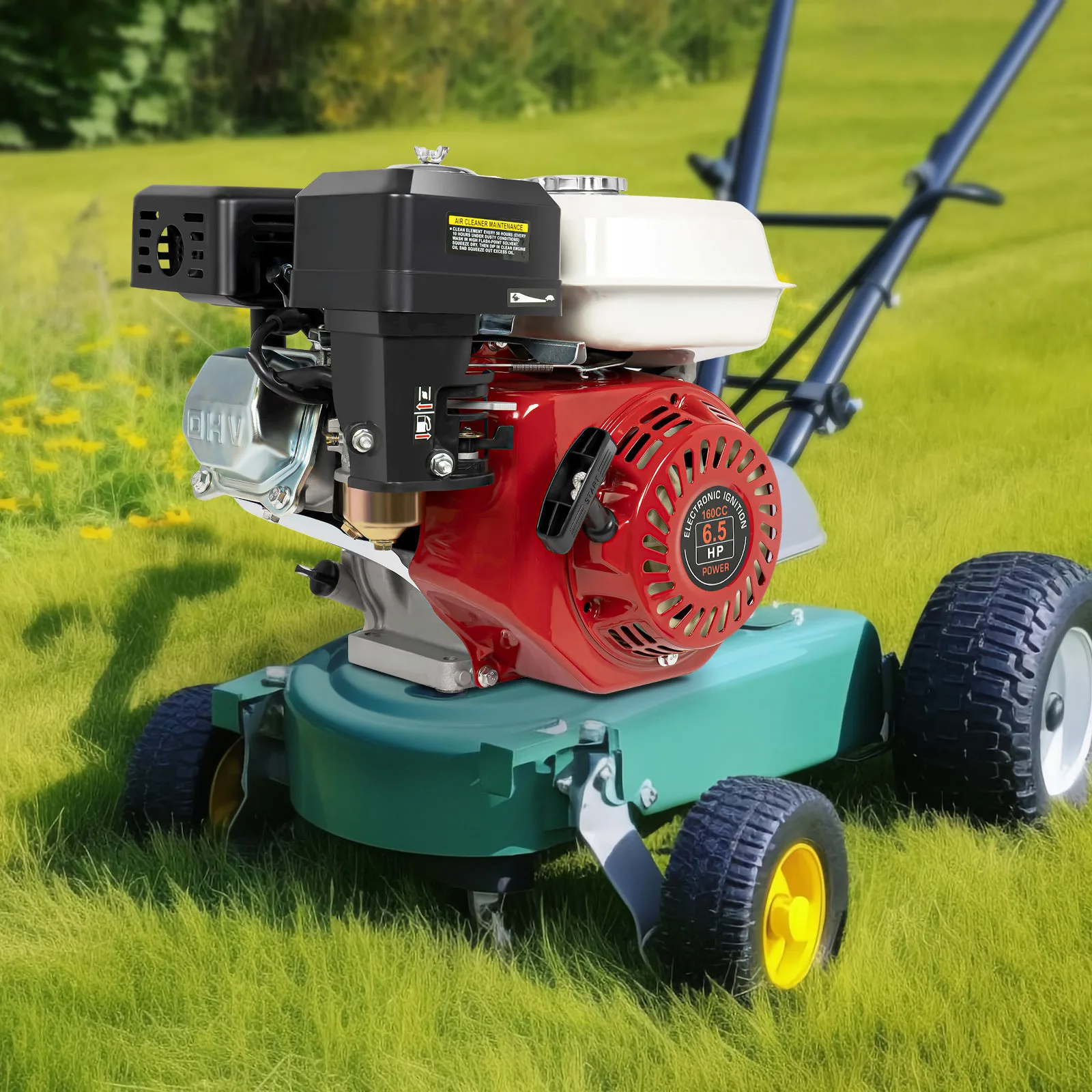 200CC/212CC Gasoline Engine 4-stroke Air Cooled Petrol Engine Single Cylinder for Generator Water Pump Lawn Mower