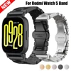 22mm Metal Bracelet For Redmi Watch 5 Active Strap Business Wristband For Redmi Watch 5 Lite Mi Watch S3 Stainless Steel Band