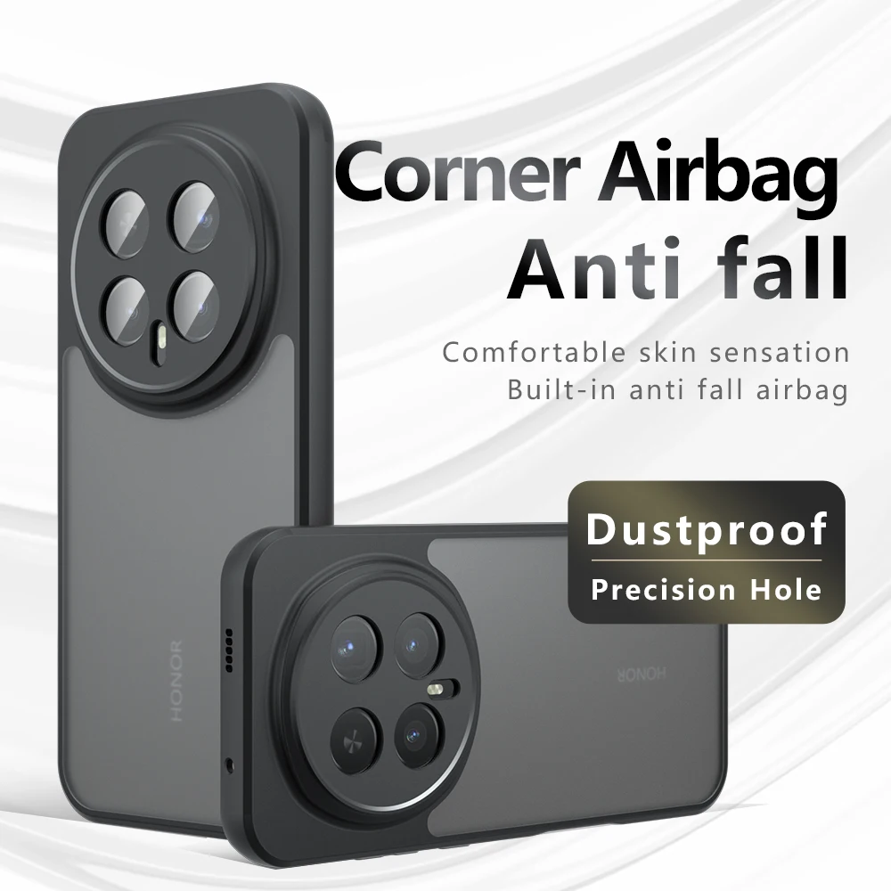 Premium Airbag Super Protection Soft Clear Matte Back Cover