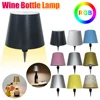 Portable Touch Table Lamp Wireless Wine Bottle Lamp Wine Bottles Light Dining Table Light Christmas Birthday Party Decoration 2