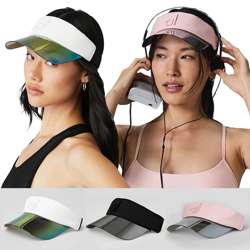 New Summer Women's Pneumatic Sun Hat UV Resistant Yoga Duckbill Hat Sports Hard Protection baseball hat yoga baseball hats outdoor cap