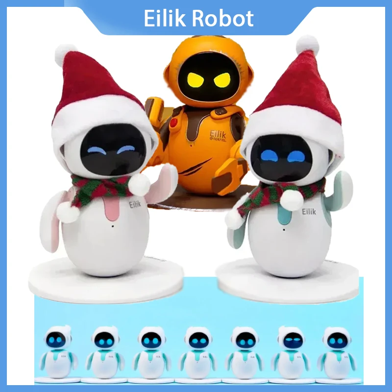 Eilik Robot Interaction Smart Companion Pet Ai Robot Voice Emotional Electronic Creative Study Companion Desktop Kid Gifts