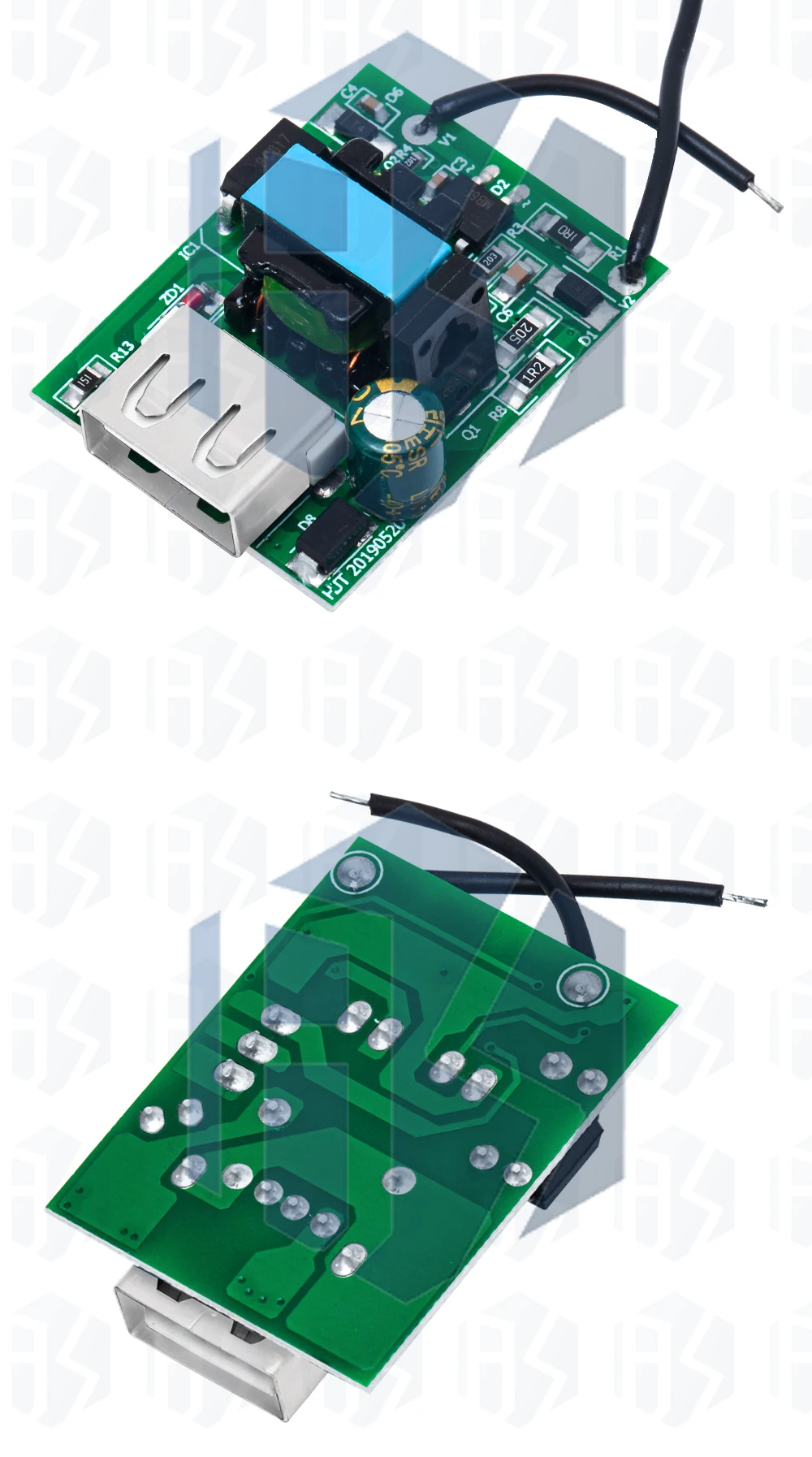 USB DC Step Down Modul isolierte Strom versorgung Buck Wandler Stabilisator 12V 24V 36V 48V 72V bis 5V 1a – Detail 6