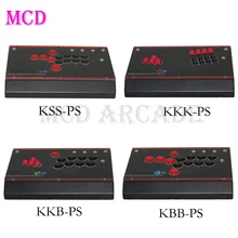 DIY Controller Keyboard Plus Button MIXBOX/HITBOX Arcade Fighting Game Joystick for PS4/PS3/PC Wired USB Original Sanwa