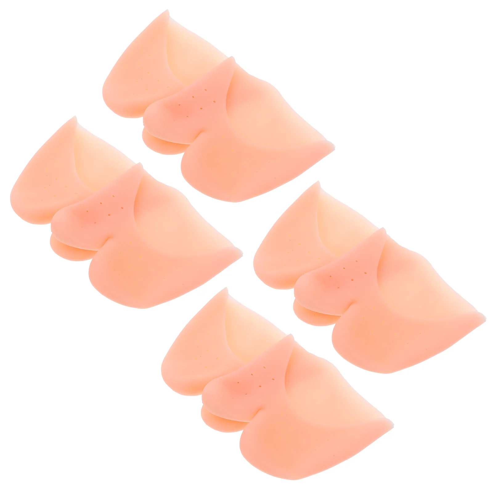 

5 Pairs Protective Case Protector Shoe Inserts Dance Toe Pads Ballet Protectors