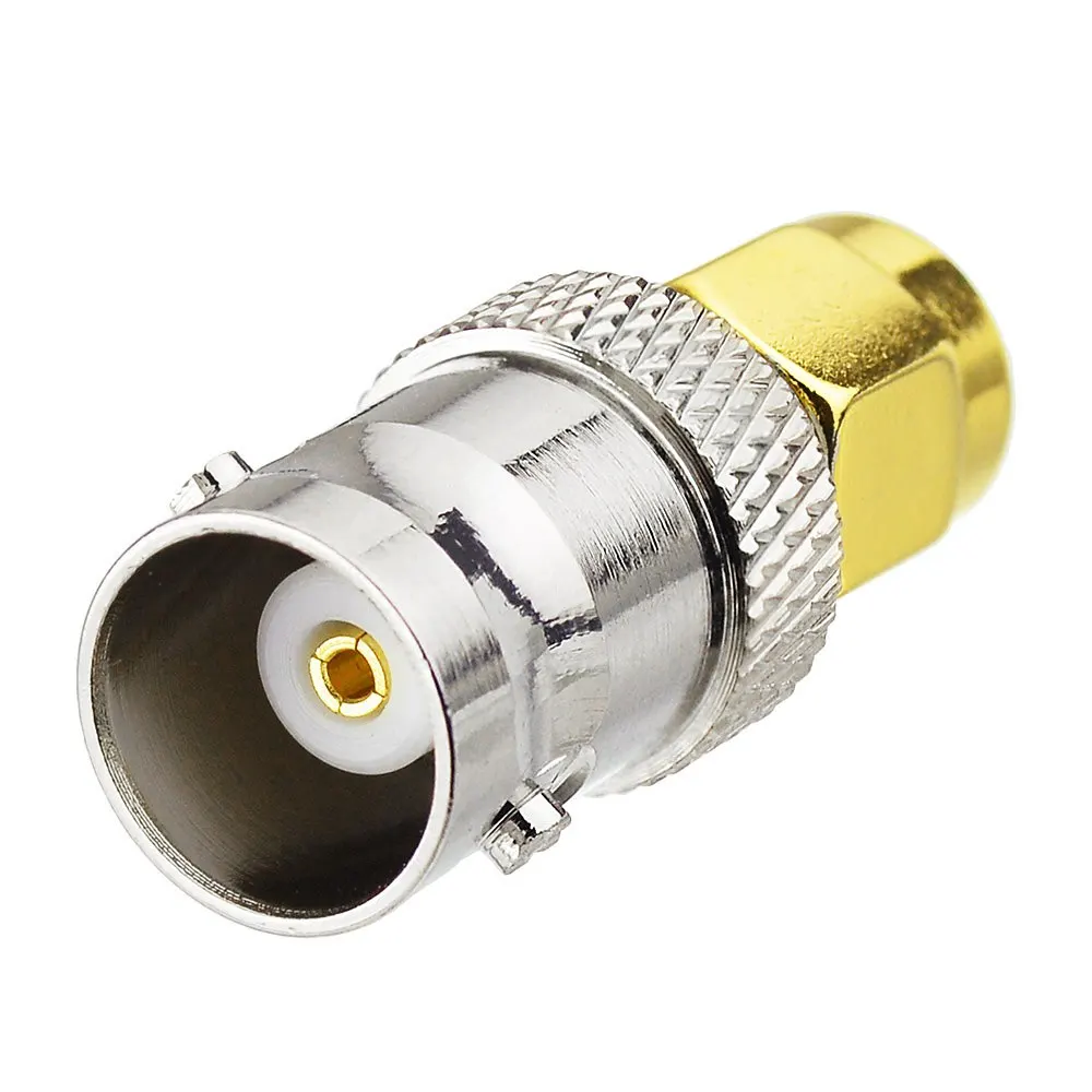 SMA to BNC RF Coaxial Adapter for Electronic Components