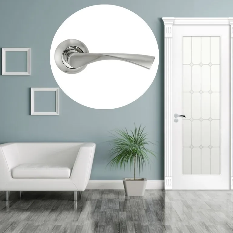 Modern Door Handle Lock Minimalist Interior Split Lock Home Bedroom Door Knob Accessories Lever Handle