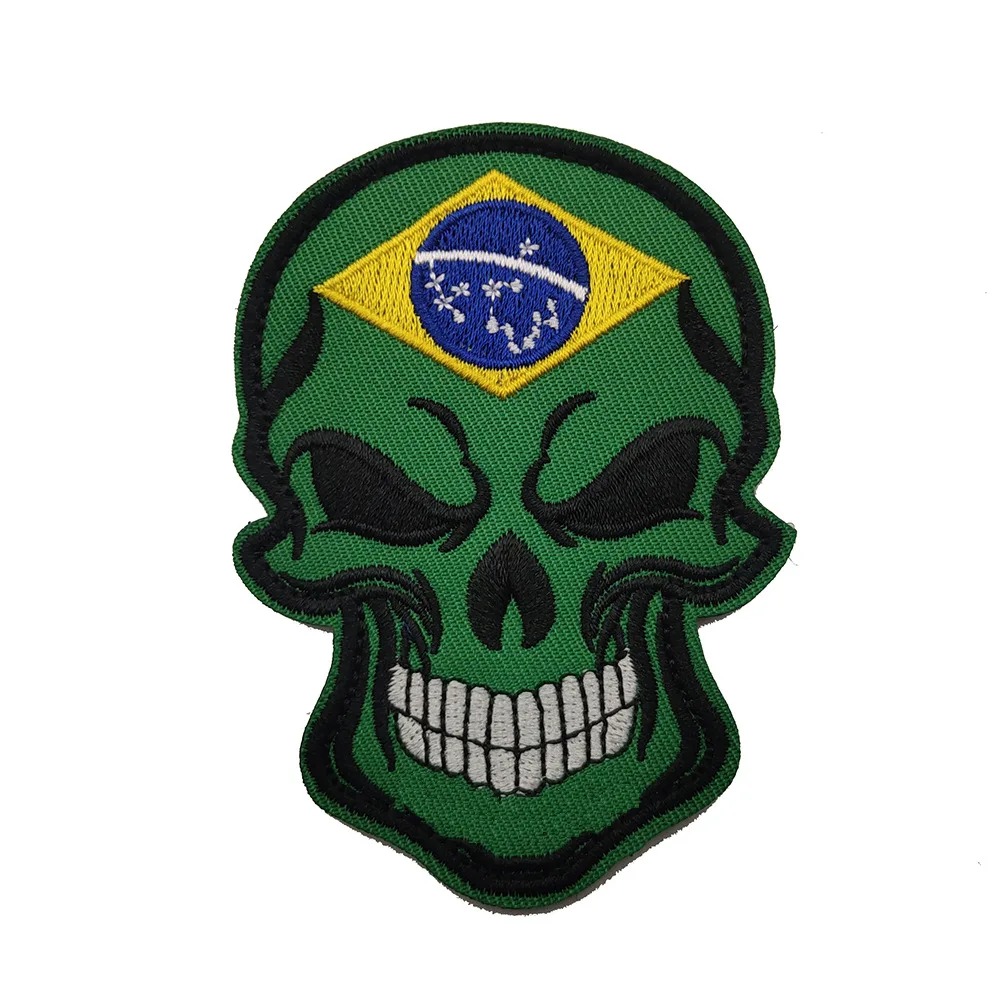 Description Picture 6 of itemBOPE Brazil Patches Armband Operacoes Especiais Embroidery Hook Loop Applique PVC Emblems badges
