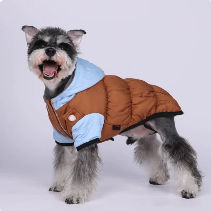 Winter Dog Hooded Coat Polar Fleece Lining Windproof Waterproof Puffer Coats Cotton Coat pet jacket,pet jumpsuits,dog sweater