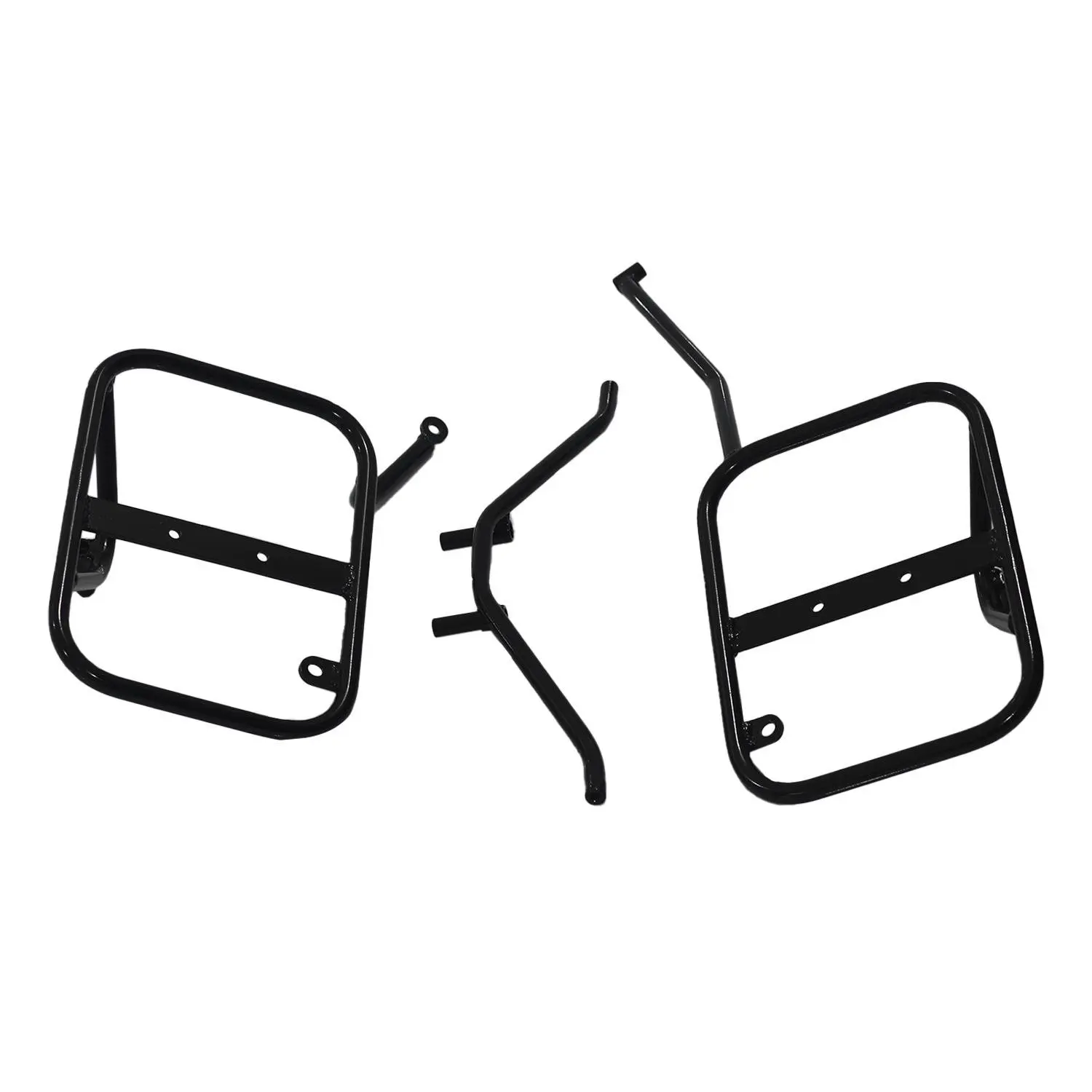 

GP Kompozit For Tenere 700 2019-2022 Compatible Pannier Rack Black Support Racks Pannier Side Carrier Rack