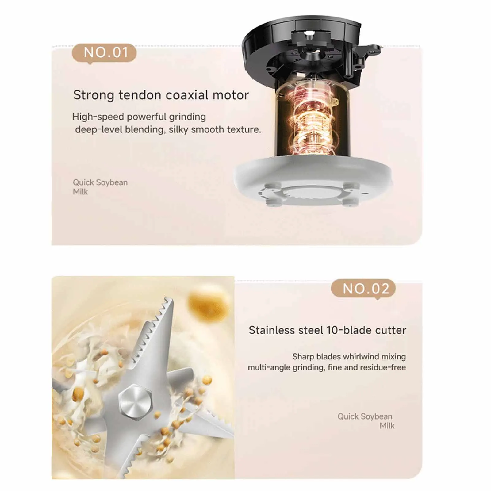 1200ml Nut Milk Maker 110V Timer Automatic Cleaning Insulated Multifunctional Soybean Milk Machine for Fruits Vegetables 6