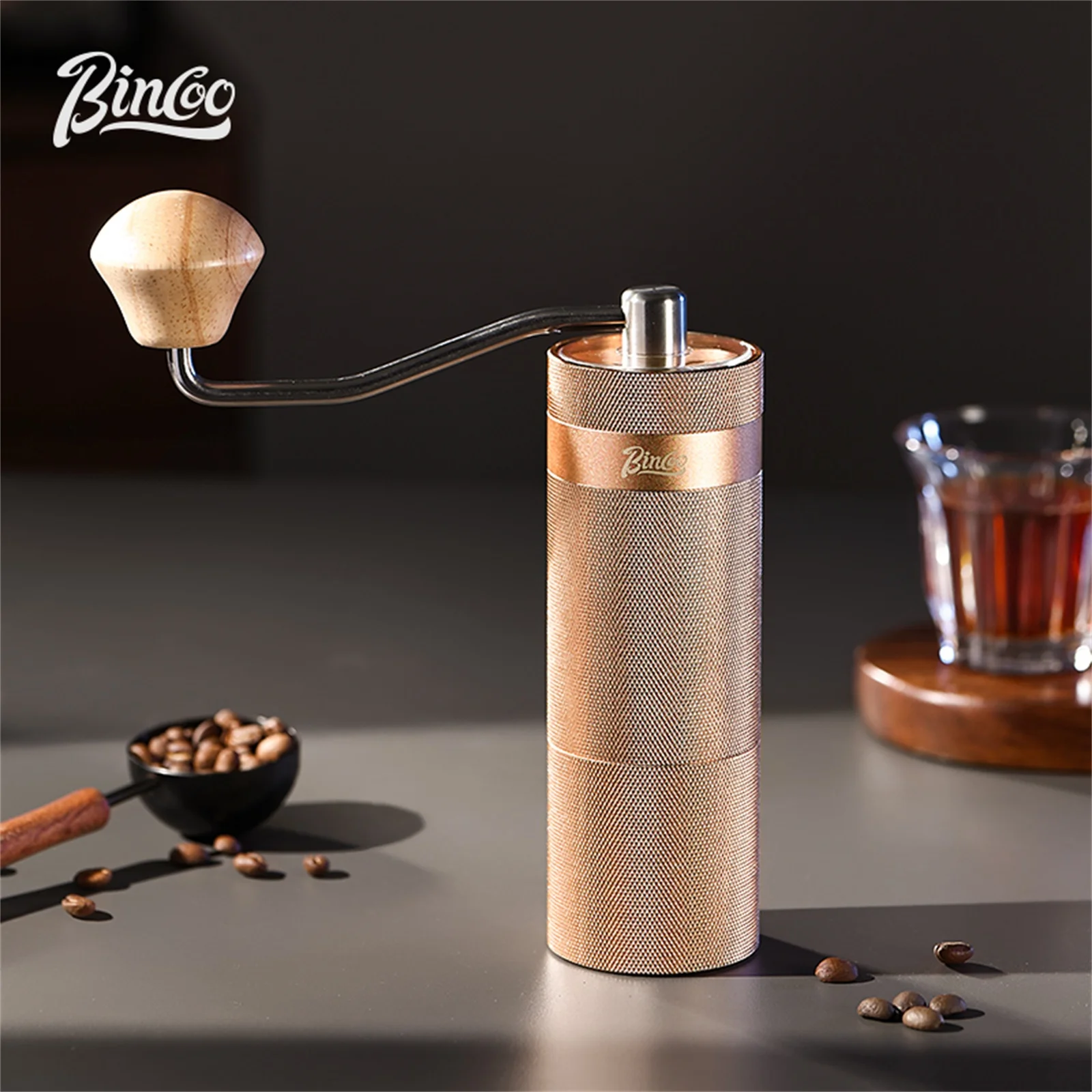 مطحنة قهوة يدوية فولاذ