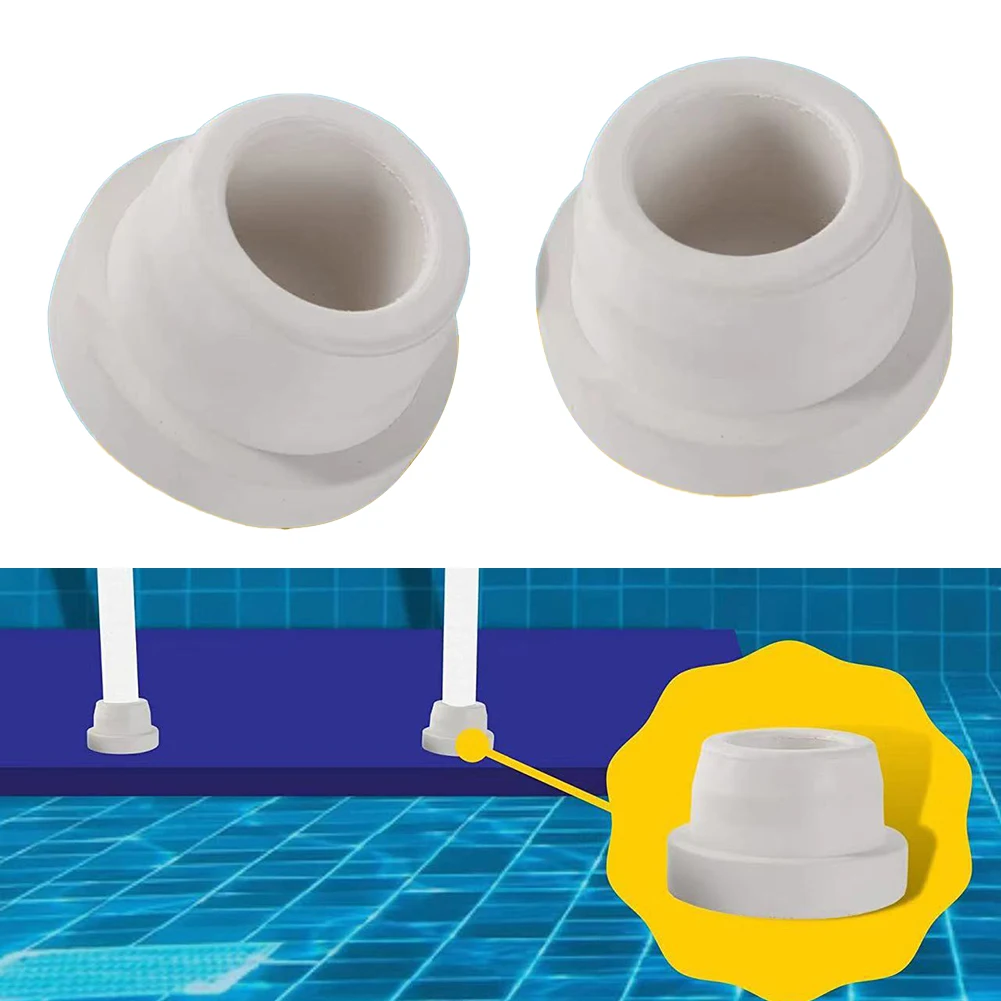 

2Packs Outside Pool Ladder Bumpers For 1.90 Inches Inground Pool Pool Ladder Rubber End Swimming Pool Parts