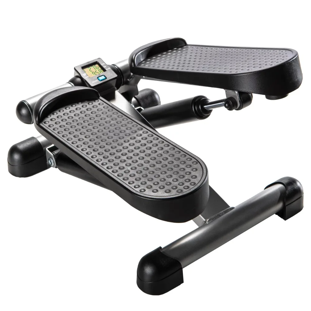 

Stamina Mini Stepper with Monitor - Low Impact Black and Gray Stepper- Great Design for At Home Workouts - Step Machines