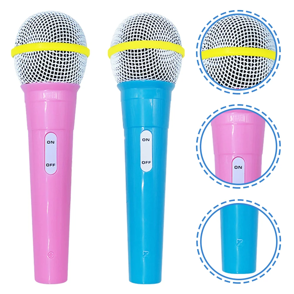 

Simulated Microphone Toddler Pretend Play Fake Toy Performance Prop Toys Toddlers