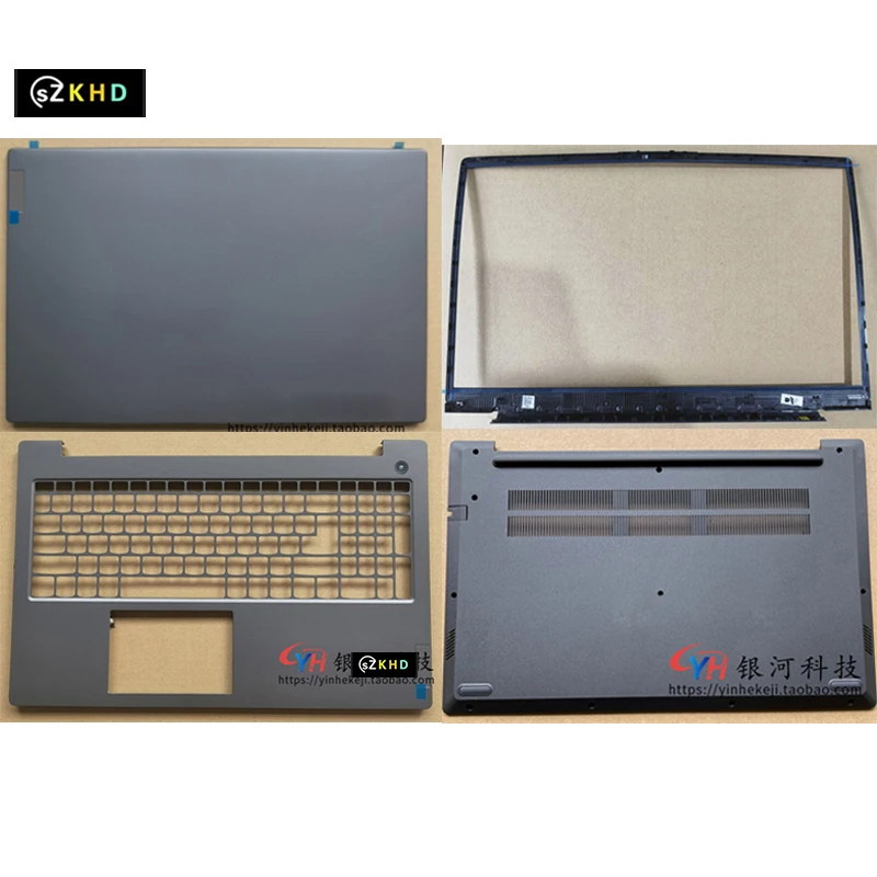 para Lenovo Ideapad V15 g2 Alc Itl Laptop Lcd Tampa Traseira Top Case Bezel Palmrest Upper Case Teclado Tampa Inferior Acessórios Novo